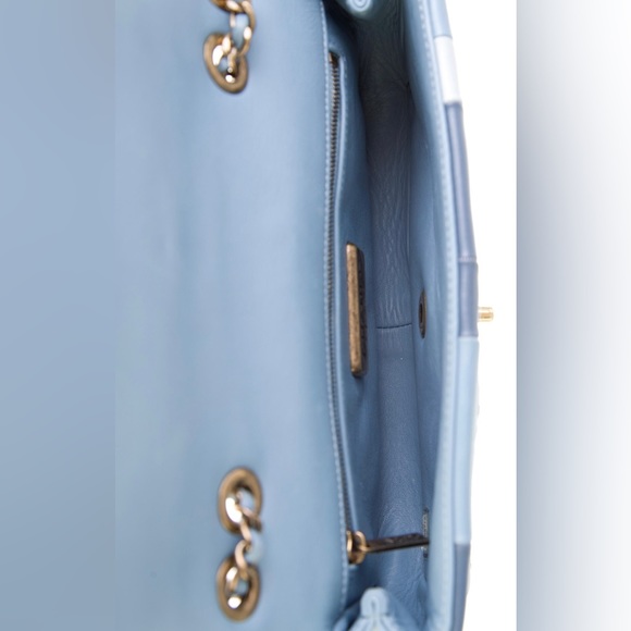 ❌❌SOLD ❌❌CHANEL Extremely Rare Python 🐍 Mixed Patchwork Single Flap Bag - Picture 3 of 5